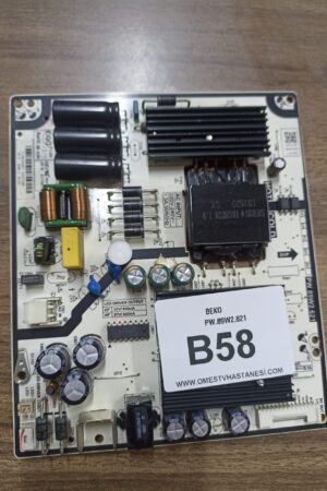 PW.89W2.621, WCE910R, A18084585, 0A01920, Beko B49L 8860 5S, Power Board, Besleme, LC490EGY-SKM3