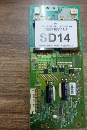 6632L-0528A , LC320WXN , 2300KTG011A-F , LG 32LG2000 İnverter Board